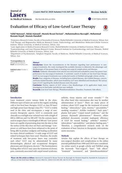 Efficacy of low.